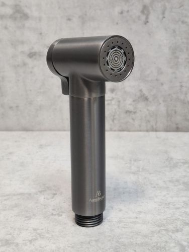 Гигиеническая лейка AltroBagno Modern AltroBagnoModern060208GM цвет оружейная сталь - фото 2