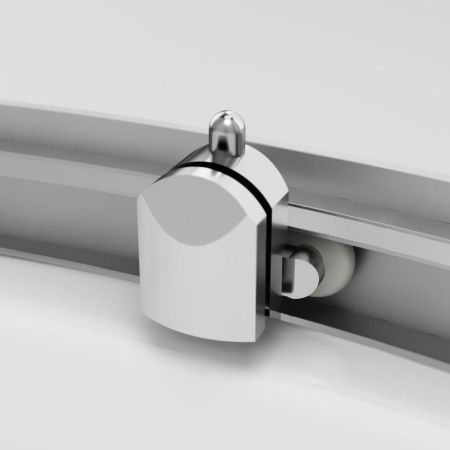 Душевой уголок Am.Pm Tender W45G-301-090TM 90х90 стекло с рисунком профиль хром без поддона