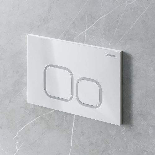 Клавиша смыва механическая Grossman Cosmo 700.K31.02.000.000 цвет белый - фото 3