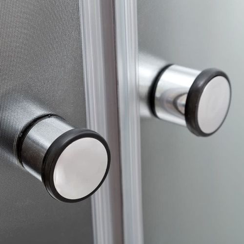 Душевая кабина AvaCan B90SLEDBLACK 90х90 четверть круга с крышей ориентация универсальная - фото 4