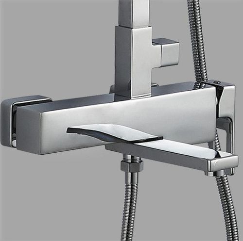 Душевая стойка ALMAes Tena TVZ-1826 настенная цвет хром - фото 4