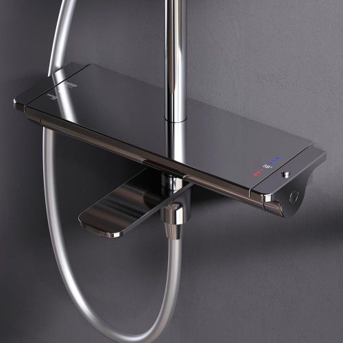 Душевая стойка Am.Pm Spirit V2.0 F0770A500 настенная цвет хром с термостатом - фото 4