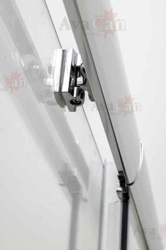 Душевая дверь AvaCan FC2-190MT 210х195 стекло матовое профиль хром - фото 5