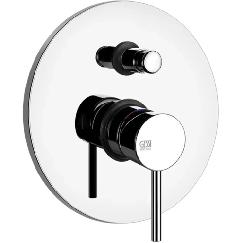 Смеситель Gessi Emporio Via tortona 18779#031 встраиваемый в стену хром