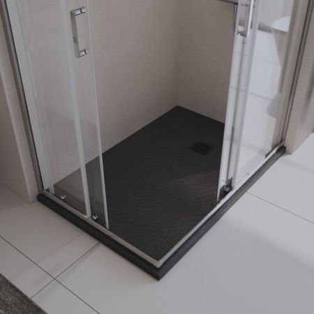 Душевой поддон из искусственного камня BelBagno UNO TRAY-MR-UNO-AH-120/90-35-NERO-NO 120х90 черный