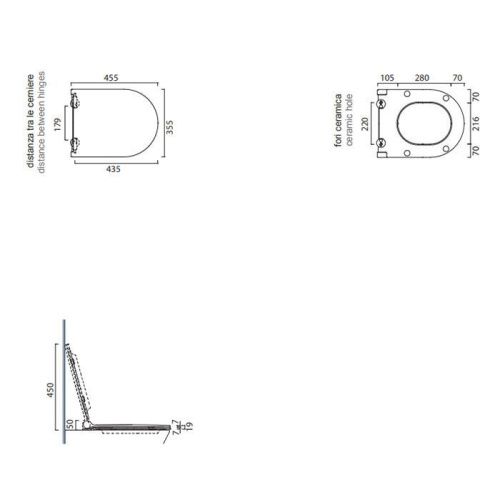 Крышка сиденье для унитаза Catalano Sfera 551210001 - фото 2