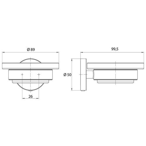Мыльница Emco Round 4330 001 00 - фото 2