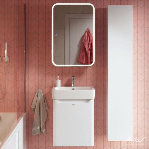Зеркало-шкаф Alavann Lana ALV0278003 60х80 подвесной цвет белый - фото 4