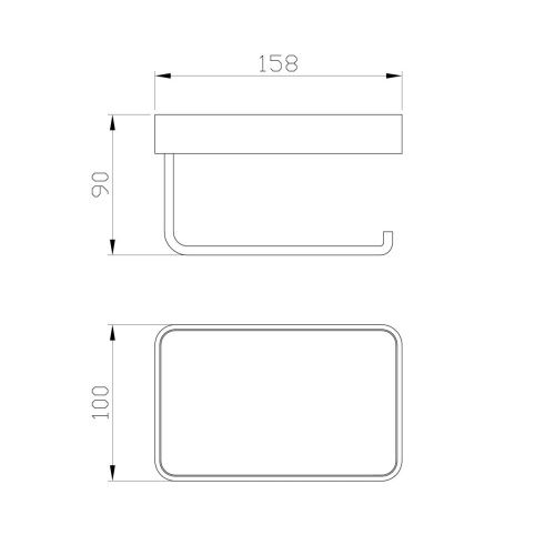 Бумагодержатель Wonzon & Woghand WW-9536 - фото 2