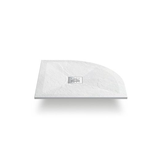 Душевой поддон из искусственного камня Vincea H25 VST-4SQ9090W 90х90 белый - фото 4