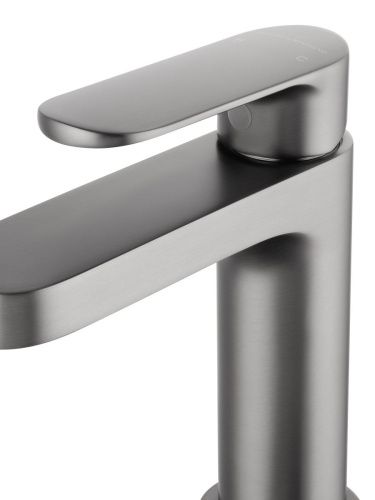 Смеситель Wonzon & Woghand WW-H1032-BGG на раковину серый - фото 4