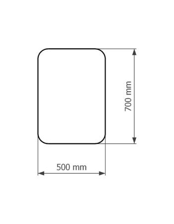 Зеркало с подсветкой Corozo Вега SD-00001554 50х70
