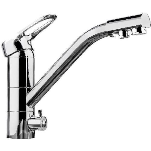 Смеситель для кухни Haiba HB04 HB4304 на мойку хром - фото 2