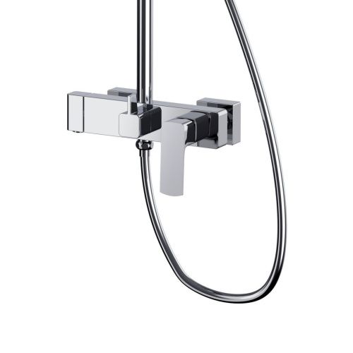 Душевая стойка Haiba HB24512 настенная цвет хром - фото 3