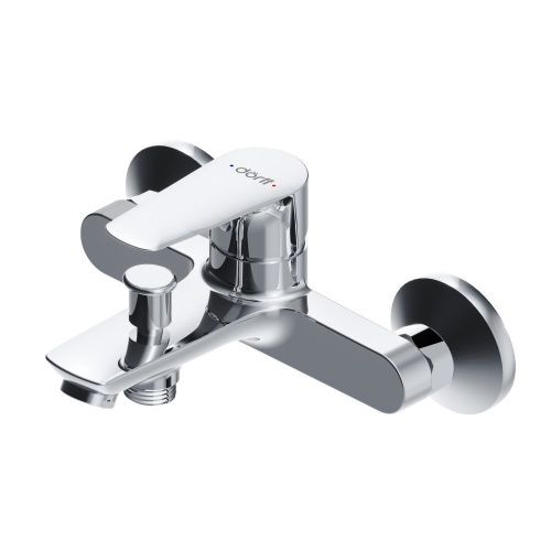 Смеситель для ванны и душа Dorff Prime New D4011000 настенный хром - фото 2