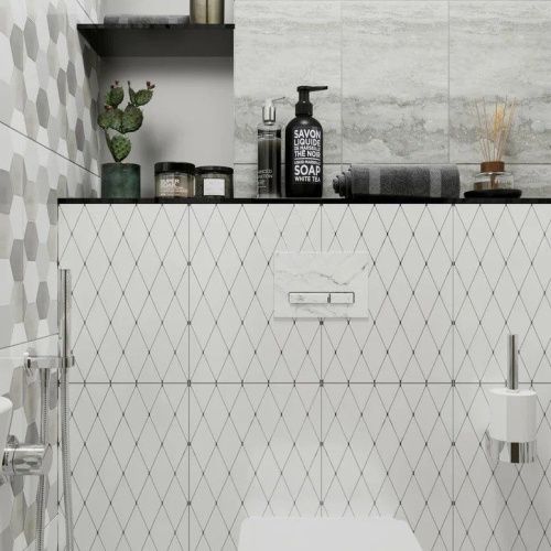 Клавиша смыва механическая Lavinia Boho RelFix 38050903 цвет белый - фото 3