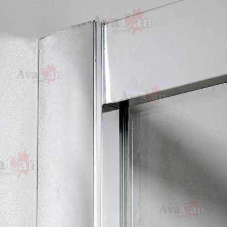 Душевой уголок AvaCan HC80 80х80 стекло прозрачное профиль хром без поддона