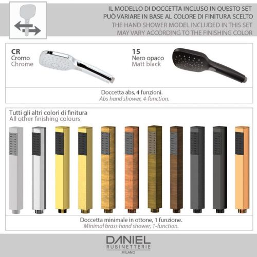 Смеситель для ванны Daniel Reflex RX610-NP настенный никель - фото 3