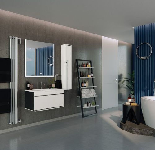 Шкаф-пенал Roca Aneto 7857431806 20х120 подвесной цвет белый - фото 4