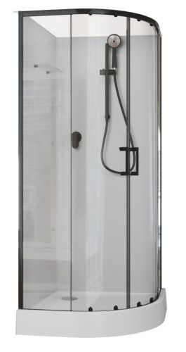 Душевая кабина Aquanet Passion EVO 00267256 90х90 четверть круга без крыши ориентация универсальная - фото 2