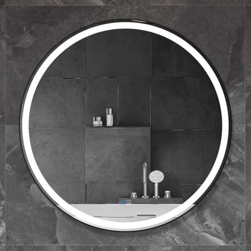 Зеркало с подсветкой Cezares CADRO CZR-SPC-CADRO-800-LED-TCH-WARM 80х80 подвесное - фото 3