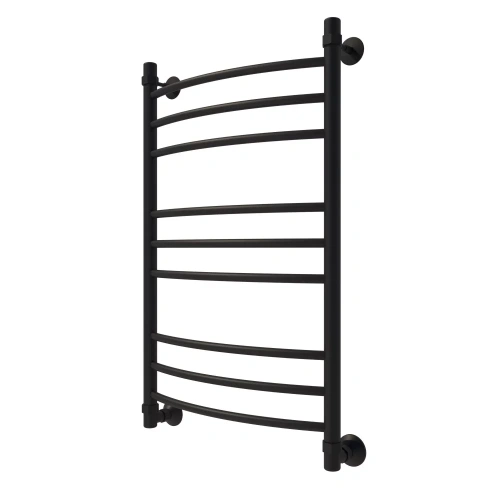 Полотенцесушитель водяной Veconi Nemi-A N8050B-A 50х80 черный