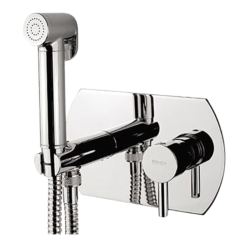 Гигиенический душ со смесителем Remer N60W хром