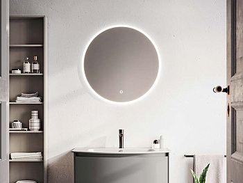 Зеркало Berloni Bagno FSN 0800 D L 80х80 подвесное