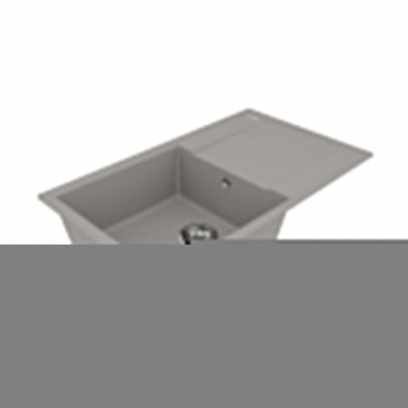 Кухонная мойка LeMark Imandra 840 9910033 85х50 цвет серый поверхность матовая