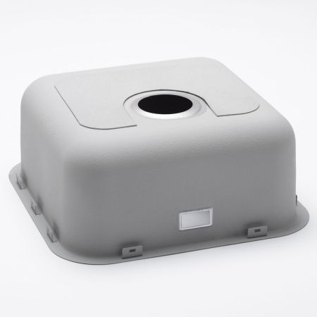 Кухонная мойка Grandex Aqua SELECT 44 200333 45х45 цвет серый поверхность матовая
