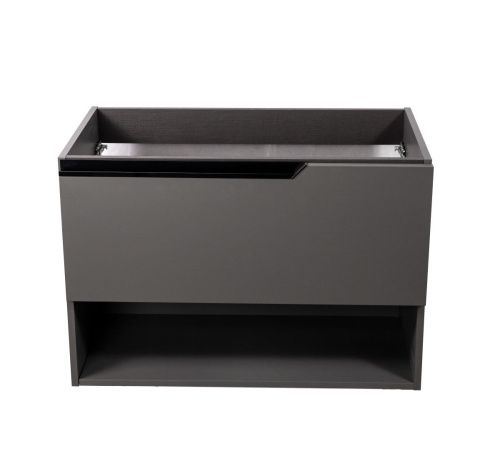 Тумба под раковину Visobath Eleven 85602/Ceniza 80х50 подвесная цвет серый - фото 3