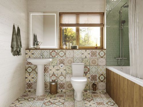 Раковина из сантехнического фарфора Santeri Pro 131155S0010B0 60х40 подвесная цвет белый 1 отверстие под смеситель - фото 5