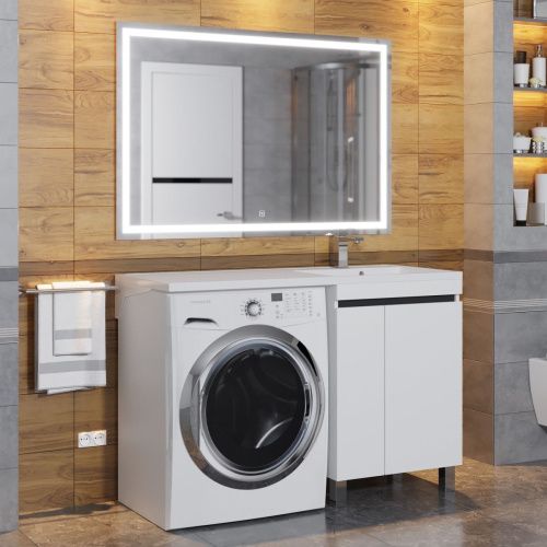 Тумба с раковиной Uperwood Magenta 52930205157 120х50 цвет белый - фото 5