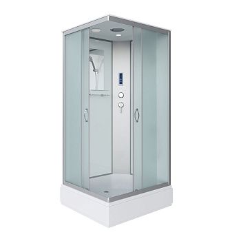 Душевая кабина Niagara Classic 330844QP 100х80 прямоугольная с крышей ориентация универсальная