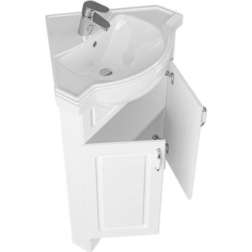 Тумба под раковину СанТа Верона 700213 60х40 напольная цвет белый - фото 2