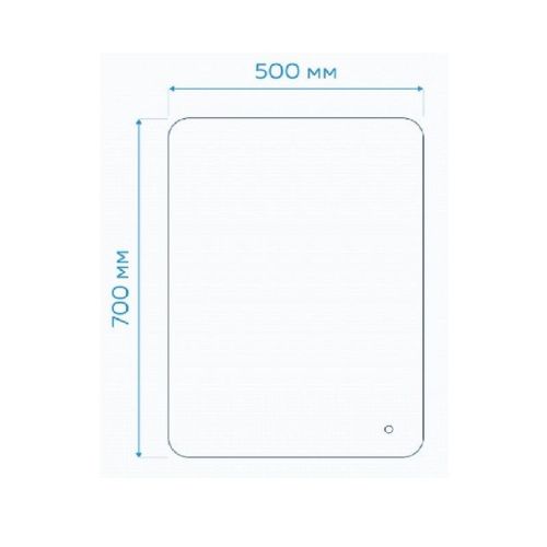 Зеркало с подсветкой Maretti Florenza FL145070P16EL 50х70 подвесное - фото 3