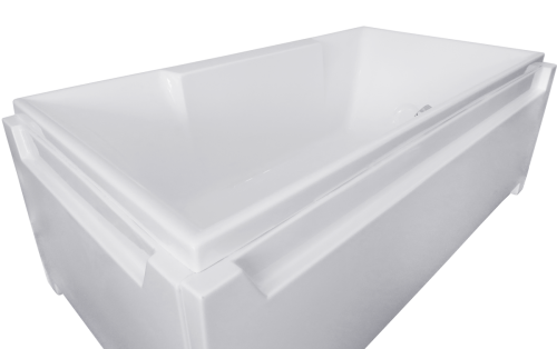 Ванна акриловая Royal Bath TRIUMPH RB665102K 185х85 пристенная прямоугольная с каркасом - фото 3