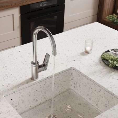 Смеситель для кухни Wasserkraft Lopau 3200 3207 на мойку хром