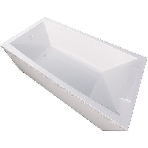 Ванна акриловая 1MarKa AELITA 01ае1775 170х75 пристенная прямоугольная без каркаса - фото 2