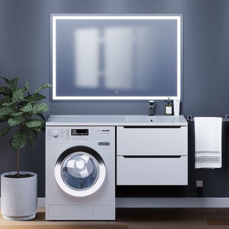 Тумба под раковину Uperwood Tanos 291020261 60х50 подвесная цвет белый