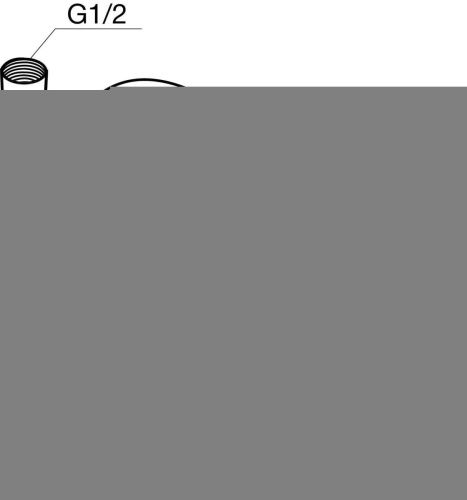 Душевой шланг Am.Pm Like F0400164 хром - фото 3