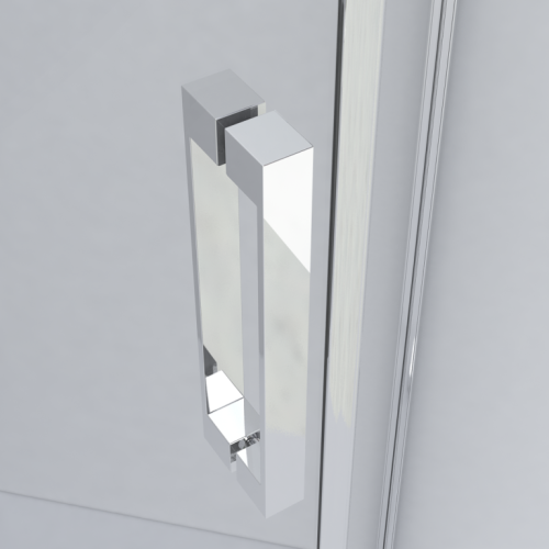 Душевой уголок Vincea Stresa VSP-1S900CLGM 90х90 стекло прозрачное профиль вороненая сталь без поддона - фото 4