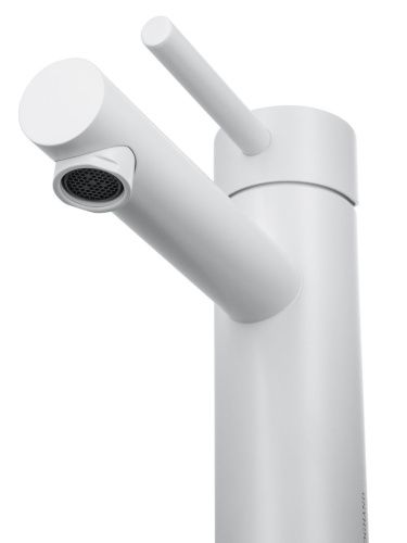 Смеситель Wonzon & Woghand WW-H9089-MW на раковину белый - фото 3