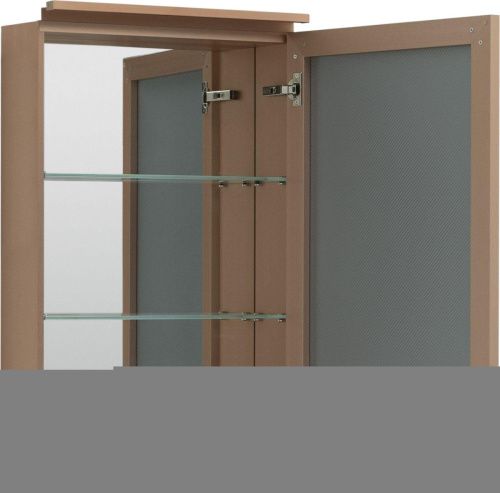 Зеркало-шкаф De Aqua Алюминиум 00261763 50х80 подвесной - фото 5