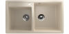 Кухонная мойка Ulgran Classic U-200-328 85х50 цвет бежевый