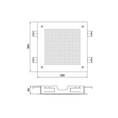 Верхний душ Almar Velvet Temptation E044279.MS хром - фото 2