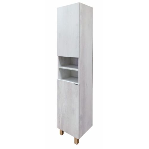 Шкаф-пенал Comforty Верона 00004142368CF 40х190 напольный цвет серый - фото 4