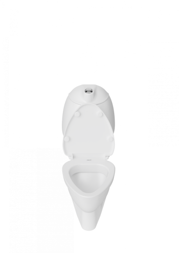 Чаша унитаза напольная Creavit COCUK CK300-11CB00E-FF00 цвет белый без бачка с сиденьем микролифт - фото 3