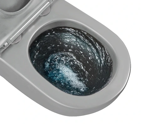 Унитаз подвесной Gid Tornado 62259Y серый с сиденьем микролифт безободковый смыв торнадо