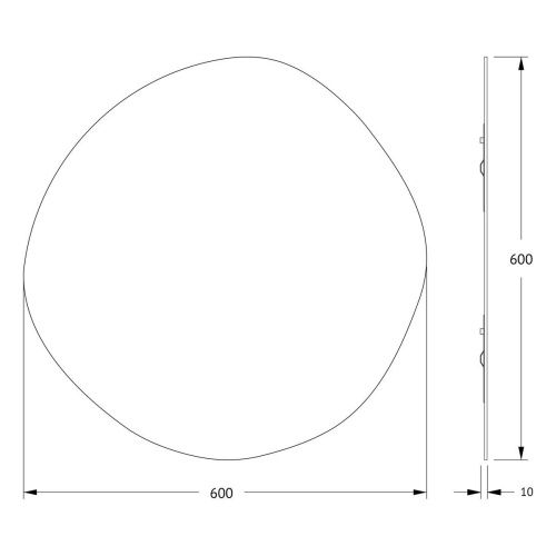 Зеркало Evoform Essence BY 0325 60х60 подвесное - фото 2